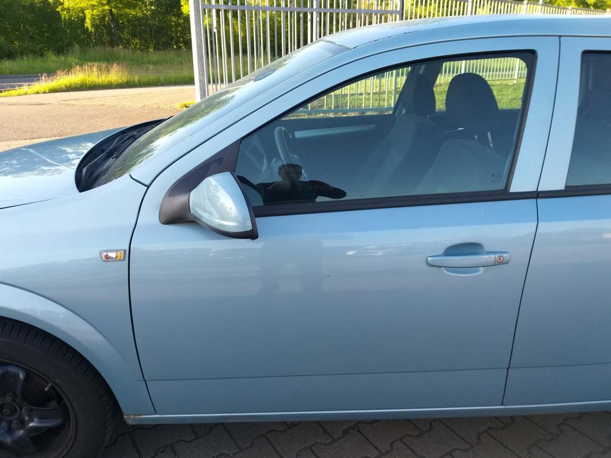 Opel Astra H original Tür vorn links Eisbergblau Z21Y Rohbau Bj.2009